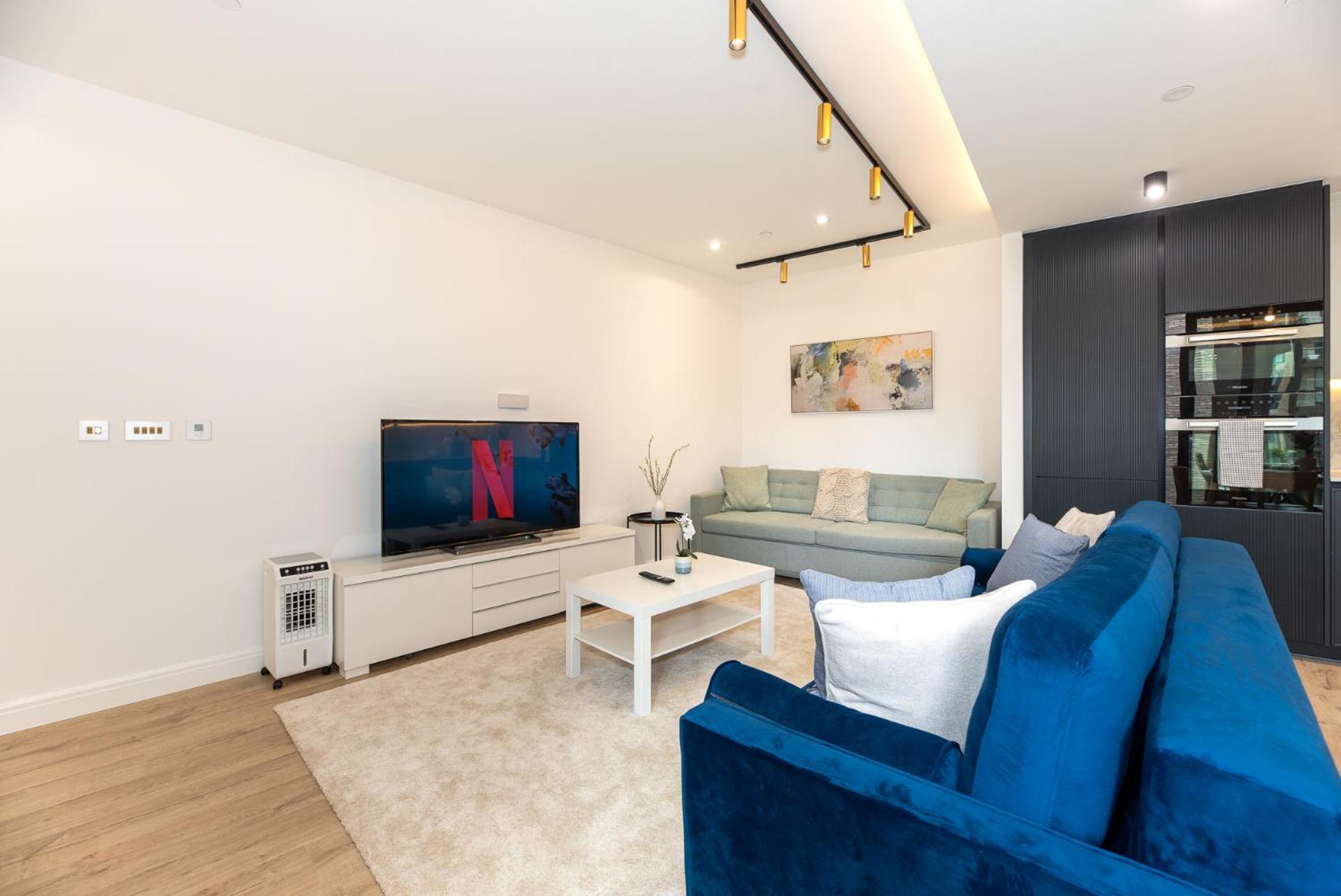 Appartement Premium 2-bedroom Flat With Lift & Private Balcony In Clerkenwell, Barbican